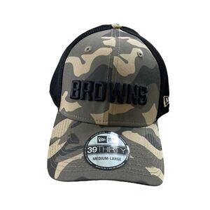New era Cleveland Browns Camo Fitted Hat M/L